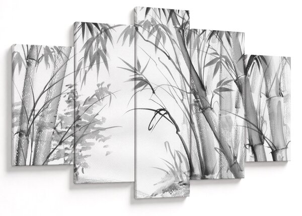 Tablou - Pădure de bambus (150x105 cm)