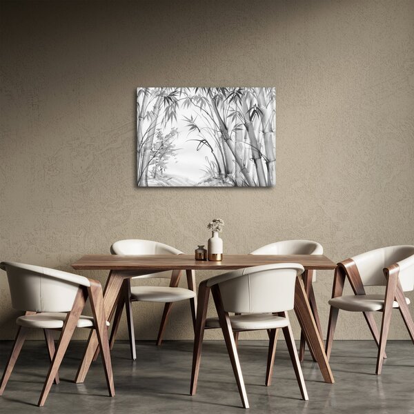 Tablou - Pădure de bambus (70x50 cm)