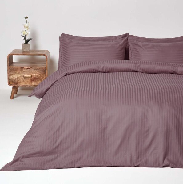 Lenjerie de pat Royal Linen din 100% bumbac culoare lila de la Aglika