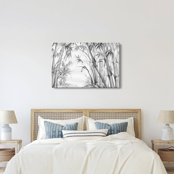 Tablou - Pădure de bambus (90x60 cm)