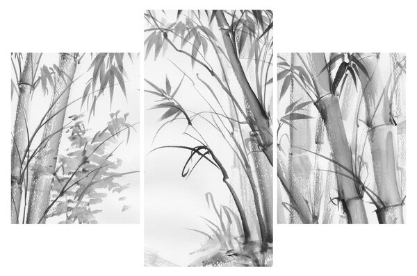 Tablou - Pădure de bambus (90x60 cm)