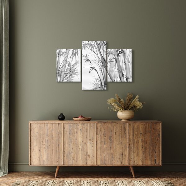 Tablou - Pădure de bambus (90x60 cm)