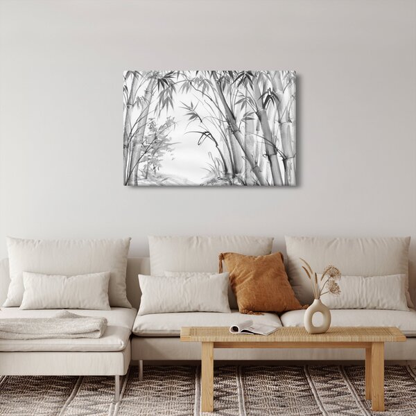 Tablou - Pădure de bambus (90x60 cm)