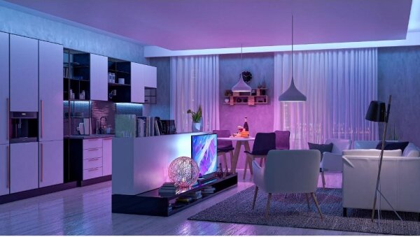 Bandă LED RGBW inteligentă dimabilă 5m Retlux LED/230V Wi-Fi Tuya + telecomandă