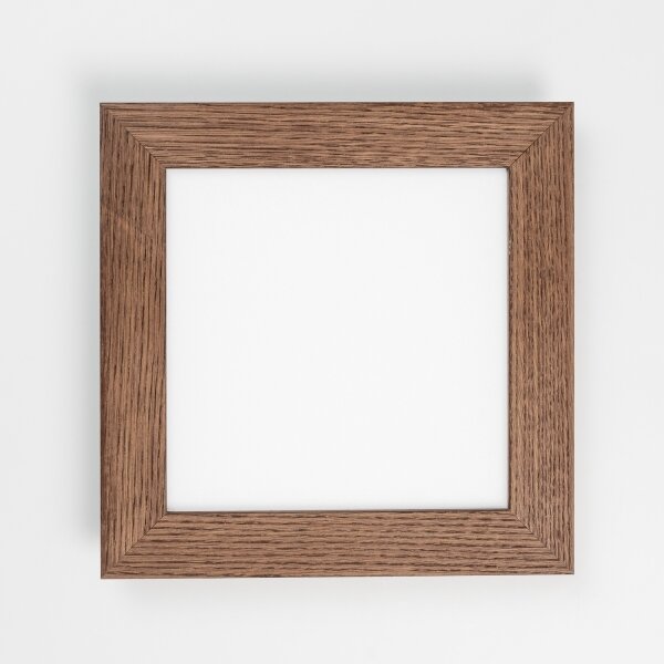 Plafonieră LED Brilagi SLIMFRAME WOOD LED/25W/230V 34x34 cm maro închis