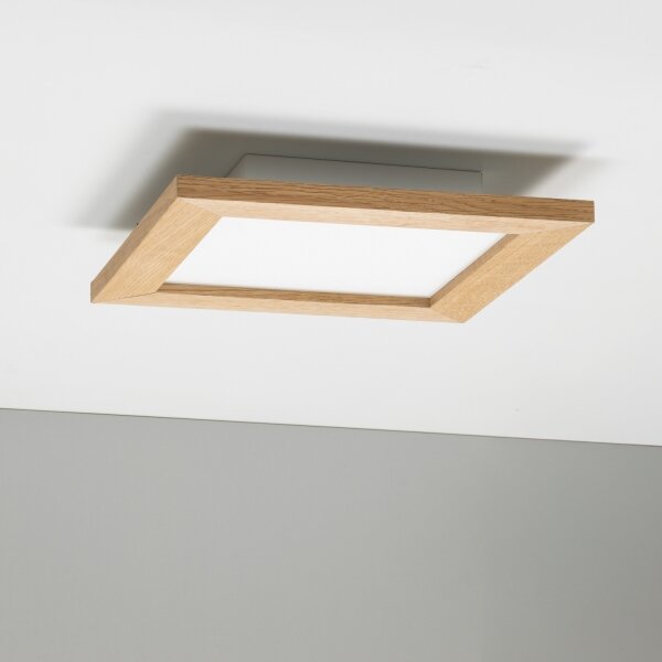 Eglo - Panou LED aplicat SALOBRENA-C RGBW, reglabil, LED/16W/230V, maro + telecomandă