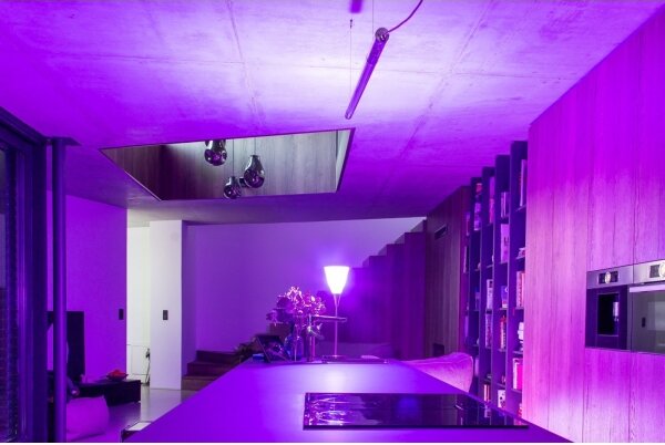 Bandă LED RGB+CCT dimabilă Immax NEO 07725L 24W/230V 5 m IP67 Wi-Fi Tuya