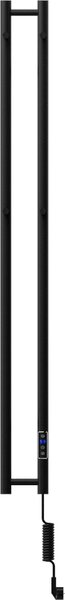 Mexen Pino, încălzitor electric cu suport pentru prosoape 1405x137 mm, 150 W, negru, W301-1405-137-00-70