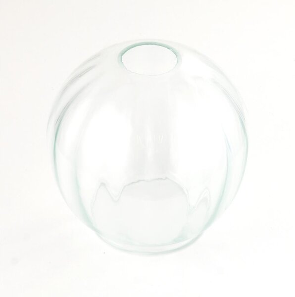 Abajur de rezervă din sticlă pentru lustru DEVI E27, diametru 18 cm, transparent