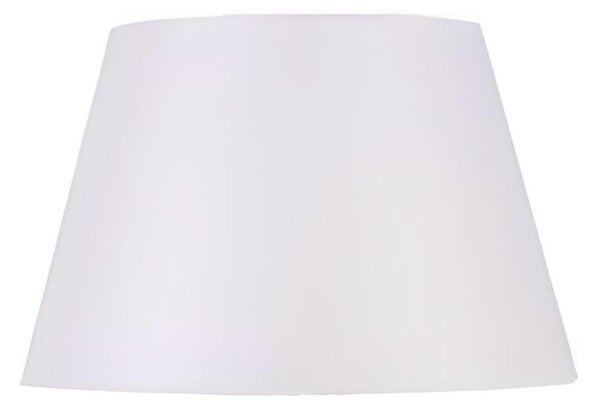 Abajur de schimb pentru lampă de masă E27, diametru 18 cm, alb