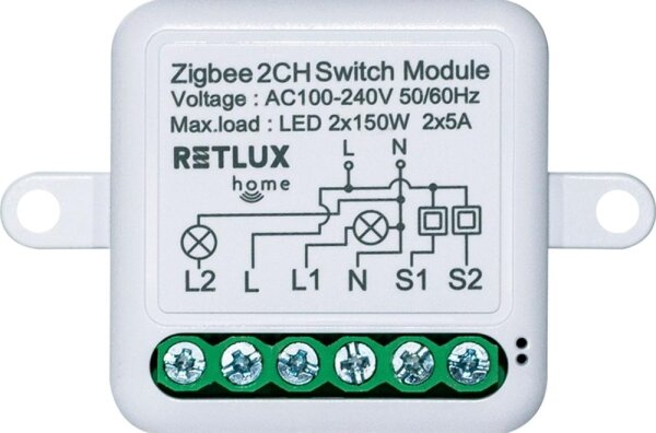 Retlux - Comutator inteligent încastrat 230V