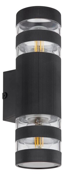 Globo 78260S - Aplica de perete HAYES 2xE27/10W/230V, neagră
