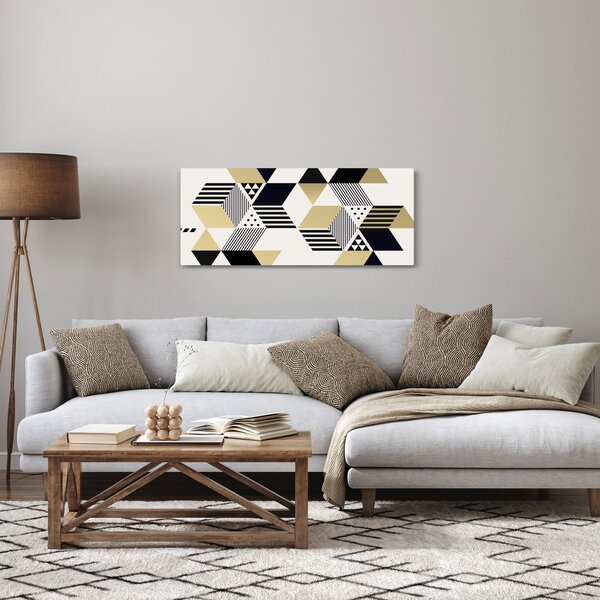 Tablou - Forme geometrice N⁰1 (120x50 cm)