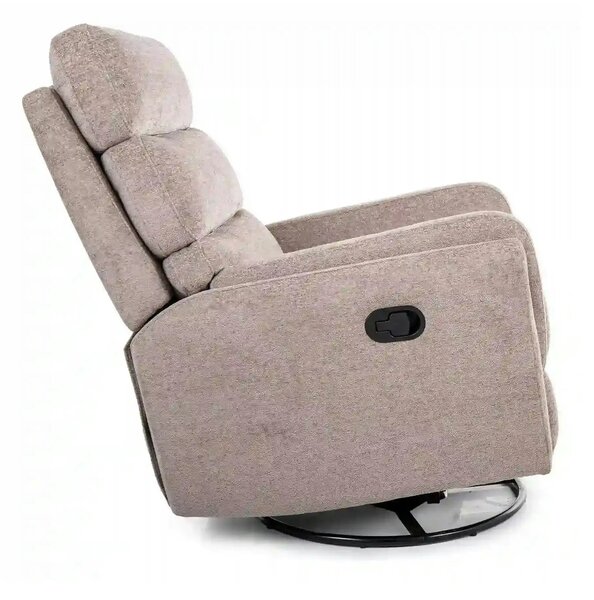 Fotoliu recliner ARGOS, stofa clasica bej inchis - Raven 30, 78x84/162