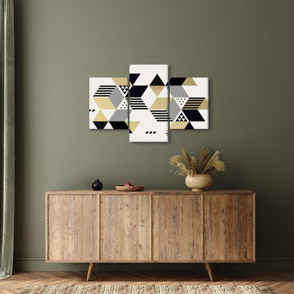 Tablou - Forme geometrice N⁰1 (90x60 cm)