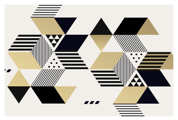 Tablou - Forme geometrice N⁰1 (90x60 cm)