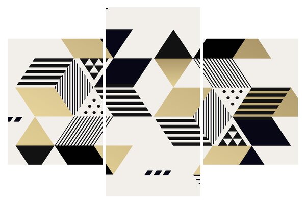 Tablou - Forme geometrice N⁰1 (90x60 cm)