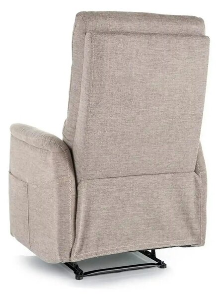 Fotoliu recliner SOLON M, stofa clasica bej - Brego 34, 74x86/162x106
