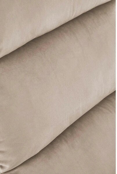 Fotoliu recliner MARONI, stofa catifelata bej - Bluvel 40, 62x92/165x1
