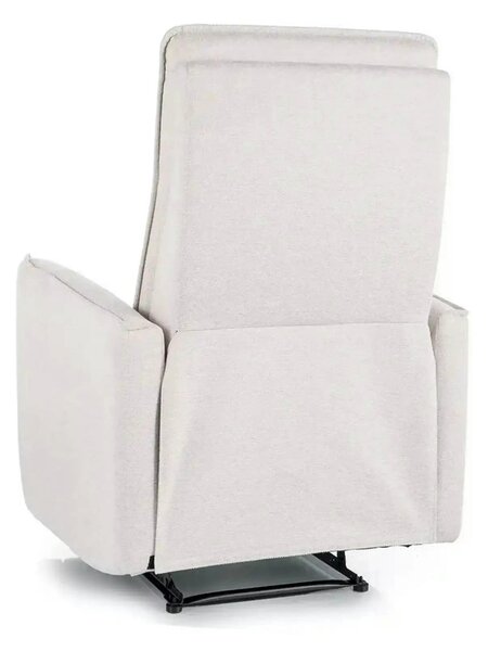 Fotoliu recliner NIKOS, stofa clasica bej deschis - Brego 22, 72x86/15