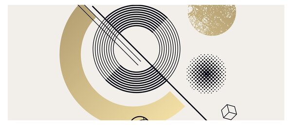 Tablou - Forme geometrice N⁰2 (120x50 cm)