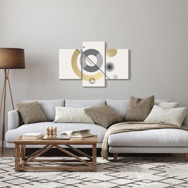 Tablou - Forme geometrice N⁰2 (90x60 cm)