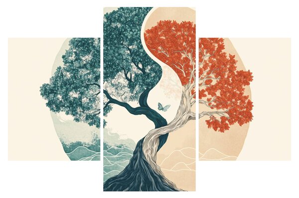 Tablou – Arbore plin de energie (90x60 cm)