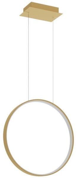 Lustră LED pe cablu RIO LED/30W/230V CRI95 4000K d. 55 cm auriu Thoro TH.221
