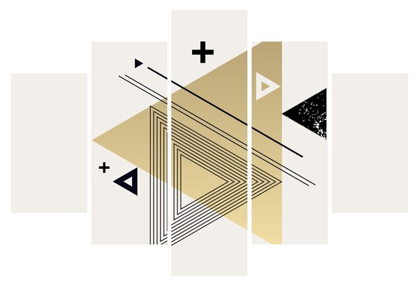 Tablou - Forme geometrice N⁰4 (150x105 cm)