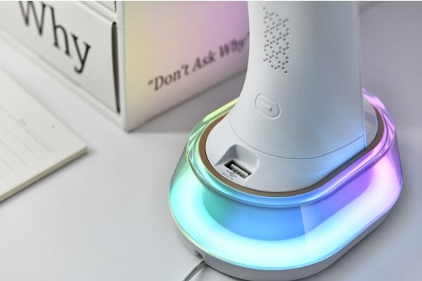 Immax 08974L - Lampă de birou LED RGB dimabilă CORELLA LED/7W/12/230V albă
