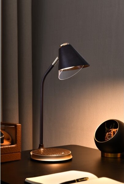 Immax 08972L - Lampă de birou LED reglabilă FINCH LED/9W/12/230V gri/crom