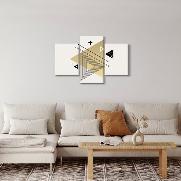 Tablou - Forme geometrice N⁰4 (90x60 cm)