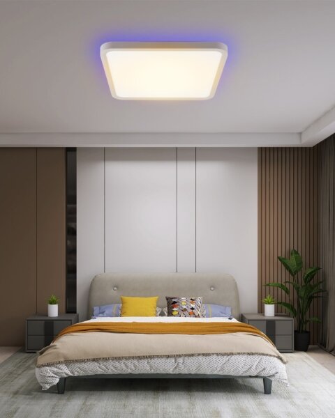 Immax NEO 07168-W40-LED RGB+CCT 50W/230V Wi-Fi Tuya alb cu DO dimabil