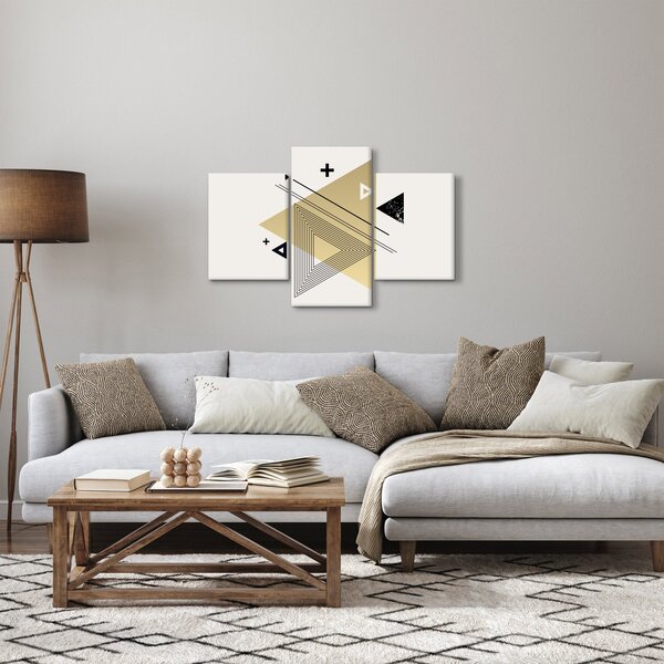Tablou - Forme geometrice N⁰4 (90x60 cm)