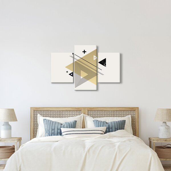 Tablou - Forme geometrice N⁰4 (90x60 cm)
