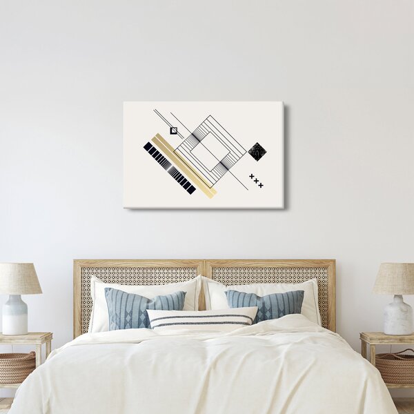 Tablou - Forme geometrice N⁰6 (90x60 cm)