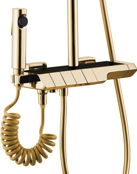 Set dus cu termostat REA ROB Gold