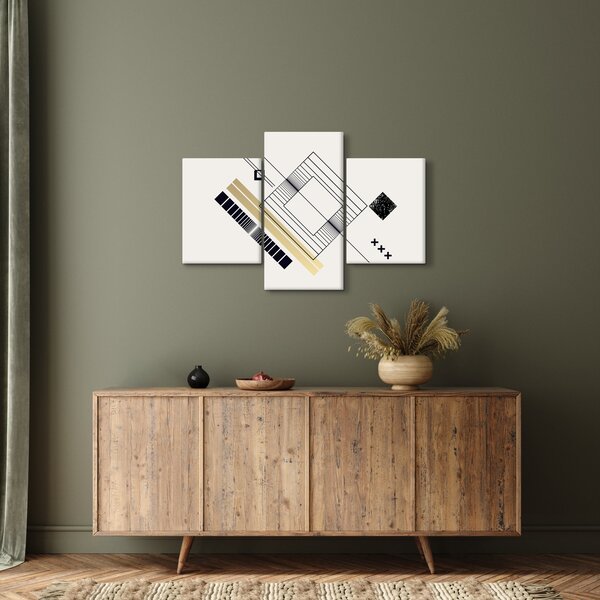 Tablou - Forme geometrice N⁰6 (90x60 cm)