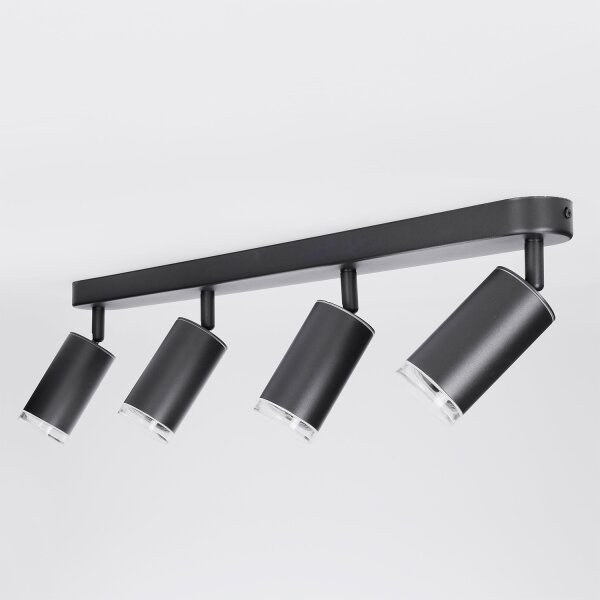 Spot pentru baie Brilagi SELE 4xGU10/30W/230V IP44 negru