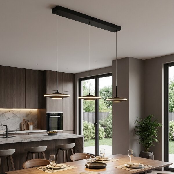Brilagi - Lustra suspendată pe cablu VERANO, 3x LED/15W/230V
