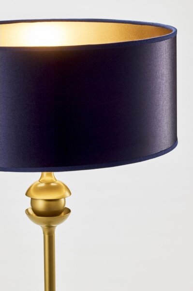 Lampă de masă Jupiter 2116 - KASZMIR, 1xE27/15W/230V, albastru/auriu