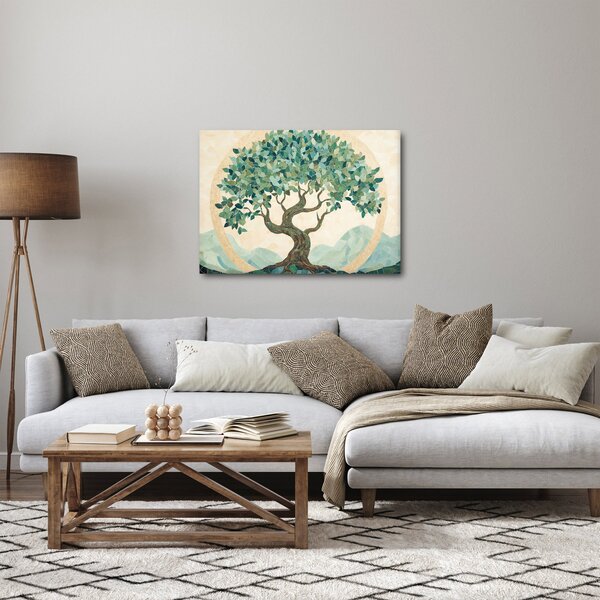 Tablou – Mozaic elegant cu arbore (70x50 cm)