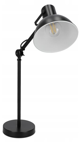 Lampă de masă 1x E27, 40W, 230V, neagră