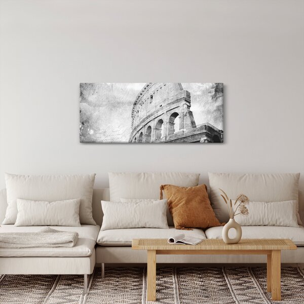 Tablou - Carte poștală de epocă a orașului N⁰1 (120x50 cm)