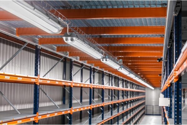 Corp de iluminat tehnic LED T8, 2 x soclu G13, 20 W, 230 V, 6500 K, 120 cm, IP65, alb