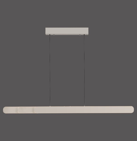 Schöner Wohnen 12577-39 - Lustră LED reglabilă pe cablu ADRIANA, 2xLED/24W/230V, gri