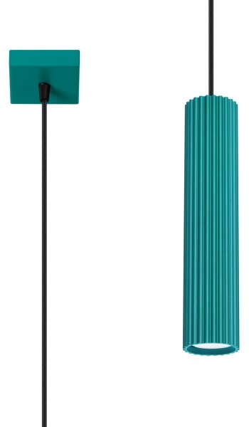Brilagi - Lustră LED pe cablu CRESTO 1xGU10/10W/230V turcoaz