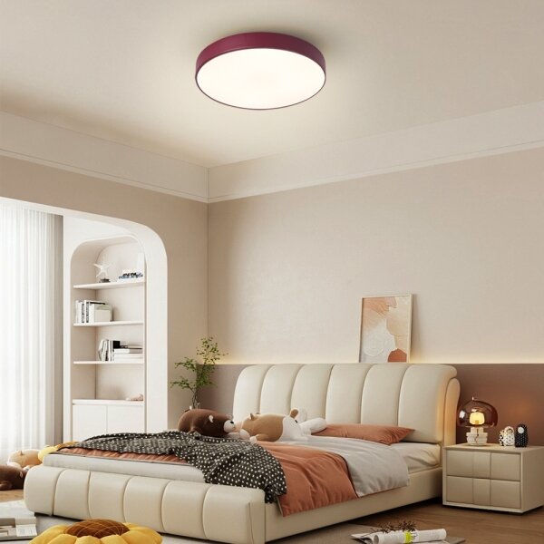 Brilagi - Plafonieră LED POOL/36W/230V 3000/4000/6000K 30 cm burgundiu