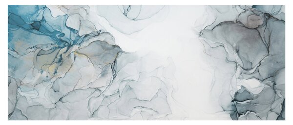 Tablou - Marmură albastră (120x50 cm)