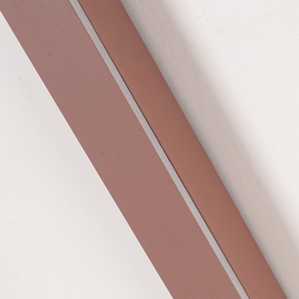 Brilagi - Aplică LED de perete pentru exterior LINEAR, 8W, 230V, 3000K, IP65, 30 cm, maro, CRI 90